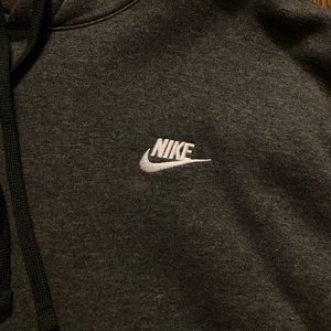 Grey nike hoodie